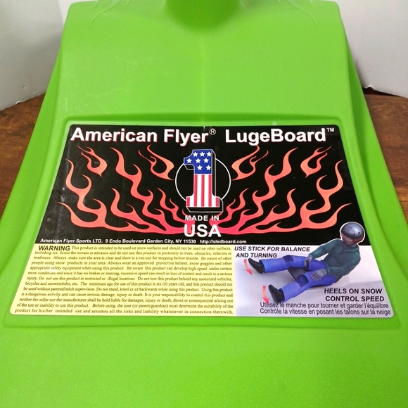 American Flyer Luge Board, LugeBoard, Sled - Picture 4 of 5